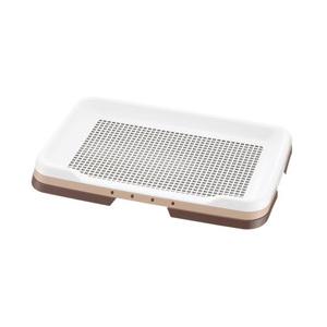 リッチェル お掃除簡単ステップトレーレギュラー（ダークブラウン）［犬用］