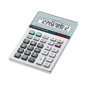 SHARP(シャープ) EL-N412K-X　ナイスサイズタイプ電卓 （12桁）
