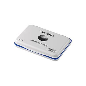 シヤチハタ 水性顔料系スタンプ台 中形 藍   HKN-2-B