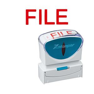 シヤチハタ ビジネスキャップレスB型　赤　FILE   X2-B-10512
