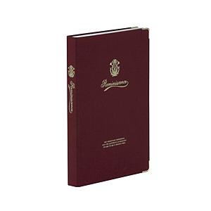 セキセイ カケルアルバム 「レミニッセンス」（はがきサイズ）　XP-247P（レッド）