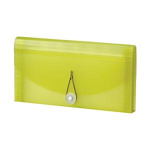 セキセイ ドキュメントファイル　長3 A4 3つ折 semac(セマック) ライトグリーン MA-2...