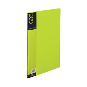 セキセイ NPP-200 名刺ホルダー（溶着式）　200名　ライトグリーン