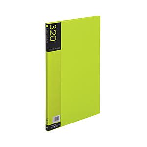 セキセイ NPP-320 名刺ホルダー（溶着式）　320名　ライトグリーン