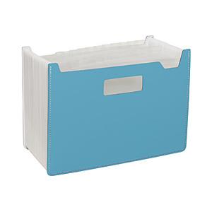 セキセイ ドキュメントスタンド　ワイド　25ポケット 発泡美人 ブルー FB-2382-10 【86...