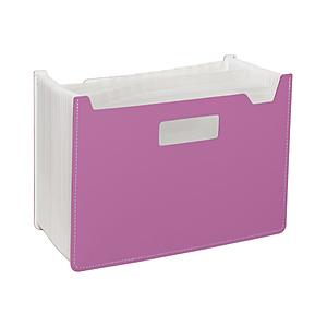 セキセイ FB-2382 パピエリ　ドキュメントスタンド　ワイド　25P　ピンク