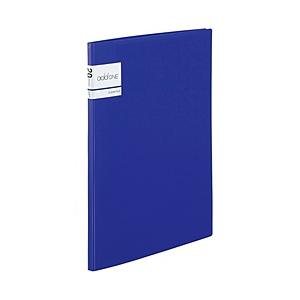 セキセイ アドワン クリヤーファイル A4-S 20ポケット パープル