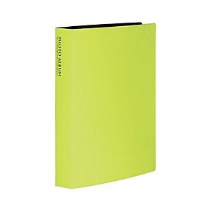 セキセイ フォトアルバム（高透明）（Lサイズ160枚収容／ライトグリーン）　KP-160-LG