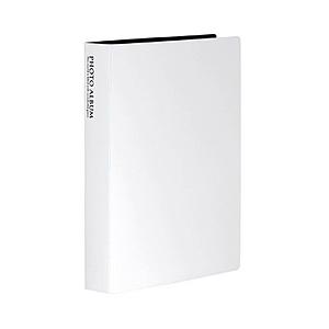 セキセイ フォトアルバム（高透明）（Lサイズ160枚収容／ホワイト）　KP-160-W