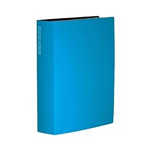 セキセイ フォトアルバム（高透明）（Lサイズ240枚収容／ブルー）　KP-240-BU