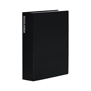 セキセイ フォトアルバム（高透明）（Lサイズ240枚収容／ブラック）　KP-240-BK