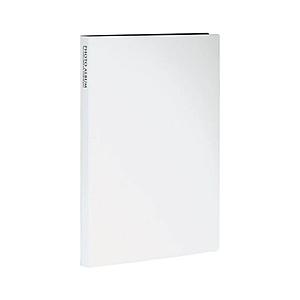 セキセイ フォトアルバム（高透明）（2Lサイズ80枚収容／ホワイト）　KP-80G-W