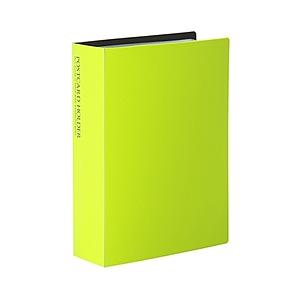 セキセイ ポストカードホルダー＜高透明＞ ハガキサイズ120枚（ライトグリーン）　KP-60P