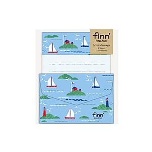 セキセイ FINN-7923 フィンダッシュ　ミニメッセージ　ヨット