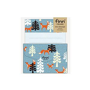 セキセイ FINN-7924 フィンダッシュ　ミニメッセージ　キツネのポルク