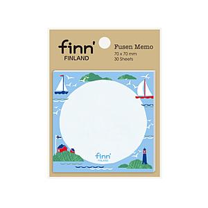 セキセイ FINN-7883 フィンダッシュ　ふせんメモ　ヨット