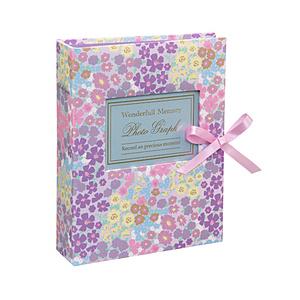 セキセイ フレームアルバム ミックスフラワーパープル HARPER HOUSE(ハーパーハウス)  ...