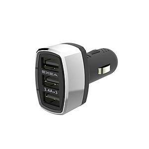 星光産業 車載用充電器　EXEA(エクセア)　インジケーター搭載　3口モニターUSBポート　USB合...