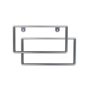 星光産業 車外用品　EXEA(エクセア)　ナンバーフレーム　ナンバーフレームセット　カラー：クローム...