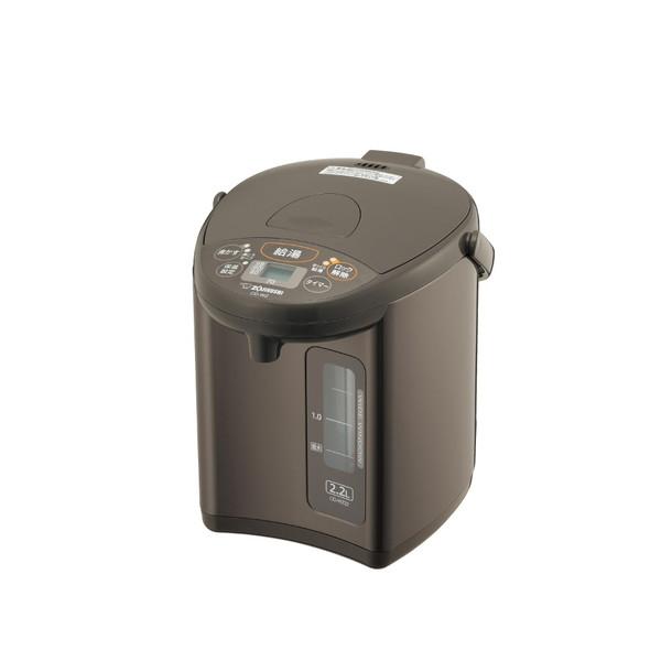 ZOJIRUSHI(象印マホービン) 電動ポット  メタリックブラウン CD-WZ22 ［2.2L ...