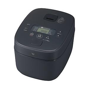 ZOJIRUSHI(象印マホービン) IH炊飯ジャー 極め炊き ブラック NW-QC10-BA ［5...