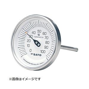佐藤計量器製作所 バイメタル温度計BM−T型　BMT90S6