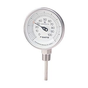 佐藤計量器製作所 バイメタル温度計BMーS型　BMS90S1