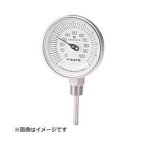 佐藤計量器製作所 バイメタル温度計BMーS型　BMS90S3