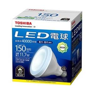 TOSHIBA(東芝) LED電球 （ビームランプ形・ビーム光束475lm／昼白色相当・口金E26）...