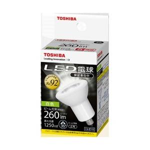 TOSHIBA(東芝) LED電球 （ハロゲン電球形［広角］・全光束420lm／白色相当・口金E11...