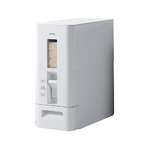 アスベル 米びつ S計量米びつ 6kg ホワイト