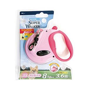 アースペット ハンドラー　伸縮リードＮ．３Ｓ　ピンク