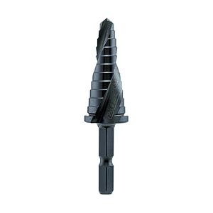 TOP工業 電動ドリル用六角シャンクスパイラルステップドリル ESD616S