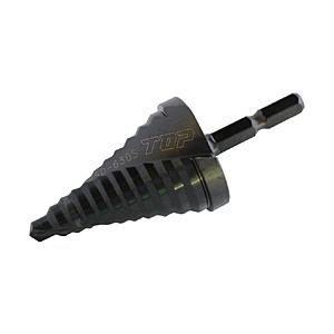 TOP工業 電動ドリル用六角シャンクスパイラルステップドリル ESD630S