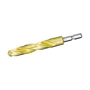 TOP工業 六角シャンクコバルトドリル（チタンコーティング） 11．0mm EOD11.0G