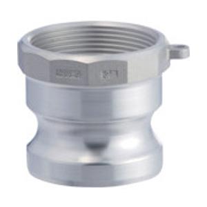 トヨックス トヨックス　カムロックアダプター　メネジ　アルミ   633-AB1AL