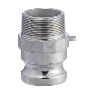 トヨックス トヨックス　カムロックアダプター　オネジ　ステンレス   633-FB1-1/2SST