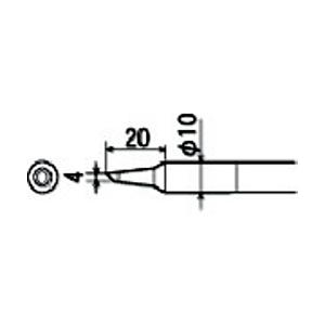 太洋電機産業 PX-40RT-4C グット 替こて先 4C型