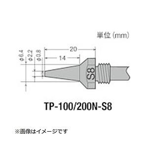 太洋電機産業 グット　TP−100用　替ノズル　φ0．8スリム TP-100N-S8