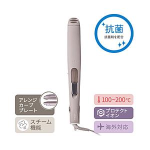 テスコム elims me プロテクトイオンスチームストレートアイロン TS850A-C elims me クレイベージュ TS850A-C ［交流…