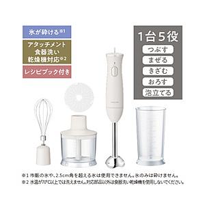 テスコム ハンドブレンダー ホワイト TBL30A-W