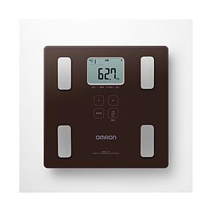オムロン 体重体組成計 カラダスキャン ブラウン HBF-236-JBW