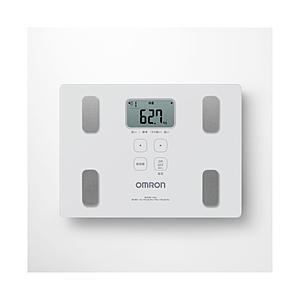 オムロン 体重体組成計（両足測定タイプ） カラダスキャン ホワイト HBF-235-JW