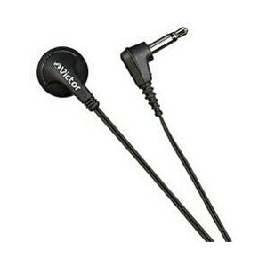 JVCケンウッド MR-L35 ブラック＜1.0mコード＞ ラジオ/ラジカセ用片耳イヤホン インナー...