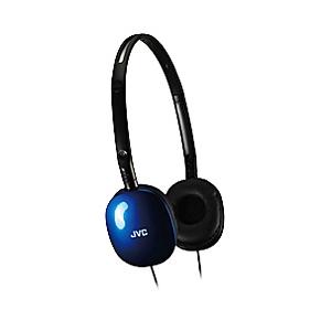 JVCケンウッド HA-S160-AA(ブルー)＜1.2mコード＞【本体100g以下】 密閉型ヘッド...