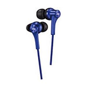 JVCケンウッド HA-FX46(ブルー)HA-FX46-A【重低音モデル】 カナル型イヤホン