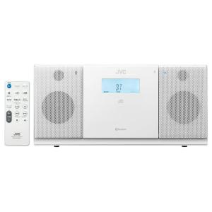 JVCケンウッド CDラジオ（ラジオ+CD）ホワイト NXPB30W　【ワイドFM対応】