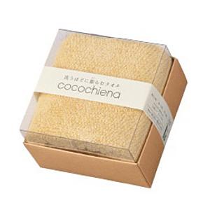 日繊商工 cocochiena ココチエナ ココキューブ フェイスタオル1Pギフト  オレンジ