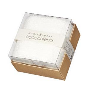 日繊商工 cocochiena ココチエナ ココキューブ フェイスタオル1Pギフト  ホワイト
