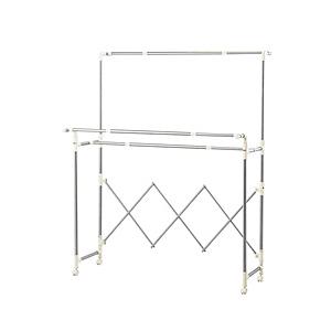 ベストコ たたんでコンパクトたっぷり干せる多機能物干し   NY-287 【864】